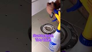 Start to finish Toto Toilet plumbing toilet toto [upl. by Ettezus501]