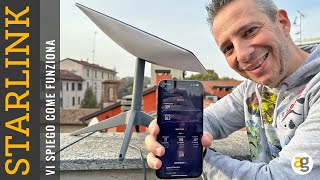 ECCO STARLINK di ELON MUSK Test speedtest installazione recensione [upl. by Flight]