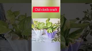 Old cloth craftDIY home decorshortsvideoshorts shortsfeedyoutubeshorts trendingviralshort [upl. by Sherburne]