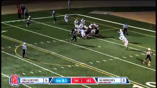 Lincoln Lutheran 1 yd td run by Isaac Zager [upl. by Winny312]