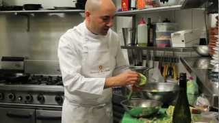 Carciofi Ripieni stuffed Artichokes with Salvatore Pepe [upl. by Nwatna]