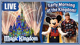 🔴Live Early Entry at Magic Kingdom  Rides amp Crowds  Disney World Livestream [upl. by Gibert]