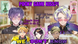 The Pocky Kiss Between Claude And Uki  both pov  【NIJISANJI EN】 [upl. by Cirad]