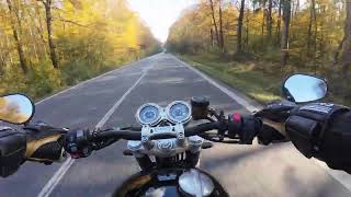 Triumph Speed Twin 1200 Onboard camera 4K SNAP Mounts Camera [upl. by Abijah540]