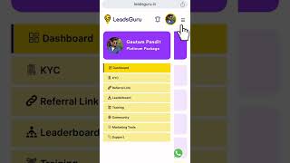 What To Do After Joining in Leadsguru  Step by Step Complete Process [upl. by Nesto]