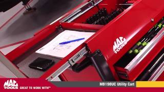 MB198UC Utility Cart  Mac Tools® [upl. by Suhpoelc]