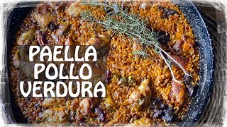 PAELLA de POLLO Y VERDURA [upl. by Dilly]