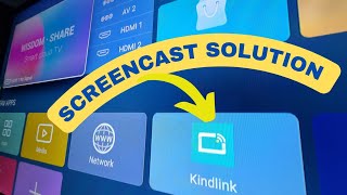 3 👉 SOLUTION FOR SCREENCASTKINDLINK IN WISDOM SHARE SMART TV [upl. by Scarrow]