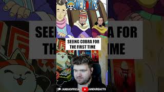 Seeing Cobra For The First Time  One Piece onepiece onepiecereaction reaction anime [upl. by Lauber]