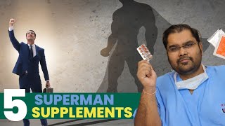 मर्द के 5 पॉवर टेबलेट  5 Essential Supplements for Men Hindi [upl. by Agnola]