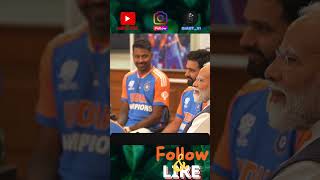 Narendra Modi Said This About Teamviral video reels shorts cricket narendramodi podcast IND [upl. by Nylavad]