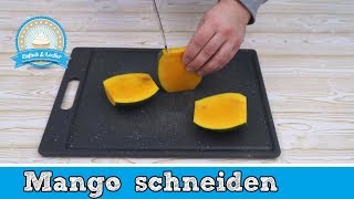 Mango schneiden leicht gemacht 🍈 [upl. by Mcdonald]