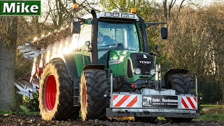 2020  Ploughing  Pure sound of Fendt 415 Vario TMS  Gebr Hardeman  Ploegen [upl. by Allare]