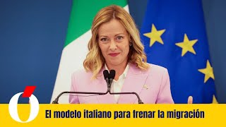 El modelo italiano para luchar contra la migración [upl. by Ellemrac]