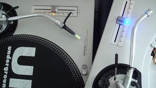 My Technics 1200 AC socket mod with 3 prong power cable [upl. by Niram34]