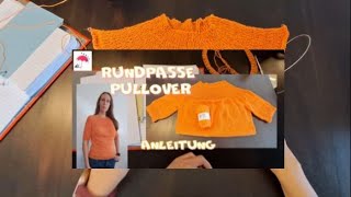 RUNDPASSE Pullover G 40 Baumwolle [upl. by Gould]