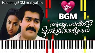 Namukku Parkkan Munthirithoppukal BGM Piano Cover  Malayalam best LOVE BGM  Johnson Master bgm [upl. by Kessel]