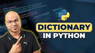 Dictionary in Python [upl. by Marris]