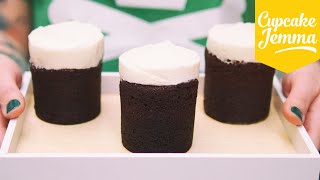 How to make Chocolate Guinness Cakes  Cupcake Jemma Recipe [upl. by Neeneg]