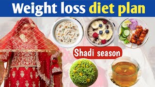 wedding or bride to be weight loss diet plan urduhindi Dietitian Sadia Aziz [upl. by Desiree]