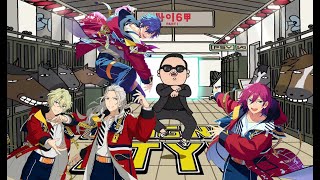 EXCEED X Gangnam Style Enstars Mashup [upl. by Cinimmod]