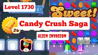 Candy Crush Saga Level 1730  Hard Level [upl. by Illak]