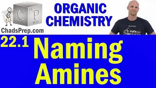 221 Naming Amines  Organic Chemistry [upl. by Ellegna]