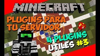 PLUGINS para tu SERVIDOR de Minecraft  4 PLUGINS UTILES 3 [upl. by Almeida]