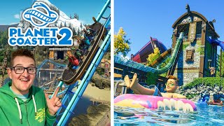 Planet Coaster 2 Is Finally HERE  First Look NEW Rides Water Parks amp MORE [upl. by Tengler864]