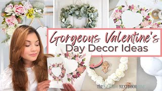 💖 VALENTINES DAY DECOR IDEAS 2022  Free Printable Valentines Card [upl. by Nadaha566]