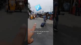 philippines guy taking luggage to boat [upl. by Vanni]