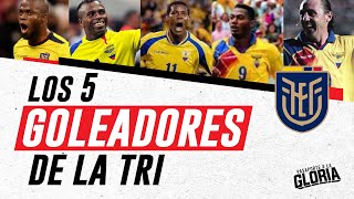 LOS 5 MÁXIMOS GOLEADORES HISTÓRICOS DE LA TRI [upl. by Tibbs]