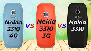 Nokia 3310 4G VS Nokia 3310 3G VS Nokia 3310 [upl. by Merry]