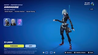 Buying GRIMOIRE in Fortnite [upl. by Dlawso]