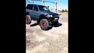 NISSAN PATROL Y61 64 HEMI SUPERCHARGER shorts hemi hellcat supercharged [upl. by Filahk]