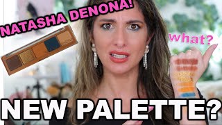 NEW NATASHA DENONA PALETTE FEZ PALETTE SWATCHES AND TUTORIAL [upl. by Ahsiekan]