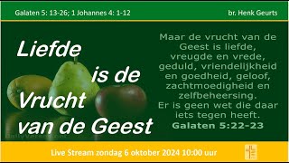 Zondag 6 oktober 2024 Live Eredienst Baptistengemeente Amsterdam Noord [upl. by Etz520]