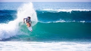 Day 1 Highlights  Quiksilver Pro France 2013 [upl. by Adnorat]