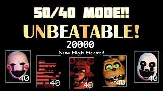 Ultimate Custom Night  5040 Mode Completed [upl. by Ramoj467]