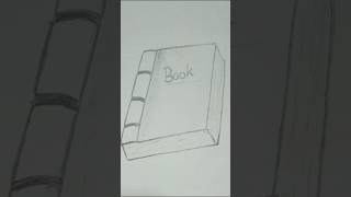 how to draw a book easyHow do you make a simple drawing book shortvideo art 100klove drawing [upl. by Selia819]