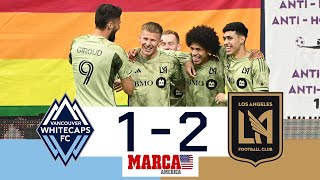 Last minute goal to secure the second spot I Vancouver 12 LAFC I Goals and Highlights I MLS [upl. by Ellenar264]