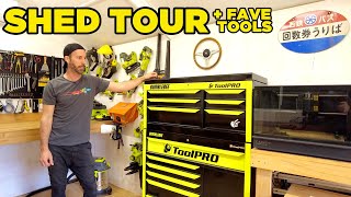 Moogs Shed Tour And TOP 3 Tools [upl. by Oriana]