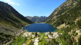 Landscape of the day – Stage 11 Pau  Cauterets  Vallée de SaintSavin  Tour de France 2015 [upl. by Frazier266]