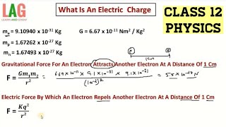 What Is An Electric Charge  Class 12 Physics [upl. by Tia]