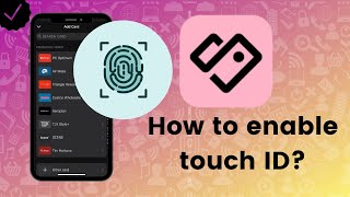 How to enable touch ID on Stocard  Rewards Cards Wallet [upl. by Anairotciv]