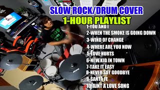 SLOW ROCKREY MUSIC COLLECTION DRUM COVER NOSNTOP [upl. by Amelie]