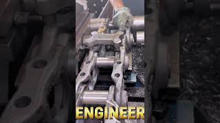 Chain lock pin press shortsvideo automobile autotools machine [upl. by Leirol965]