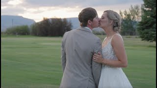 Halee and Chase Anaconda Montana Wedding Film 762024 [upl. by Nemajneb582]