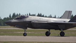 Thursday Military Arrivals  Cold Lake Airshow 2024 [upl. by Atig197]