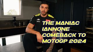 Official Andrea Iannone comeback to MotoGP 2024 to replace Fabio Digianntonio [upl. by Gelasias901]